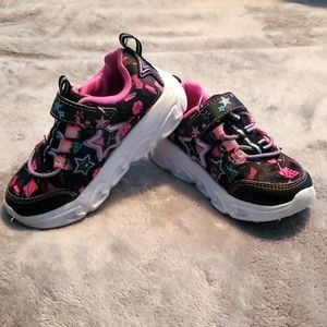 Little girls light up shoes toddler size 7